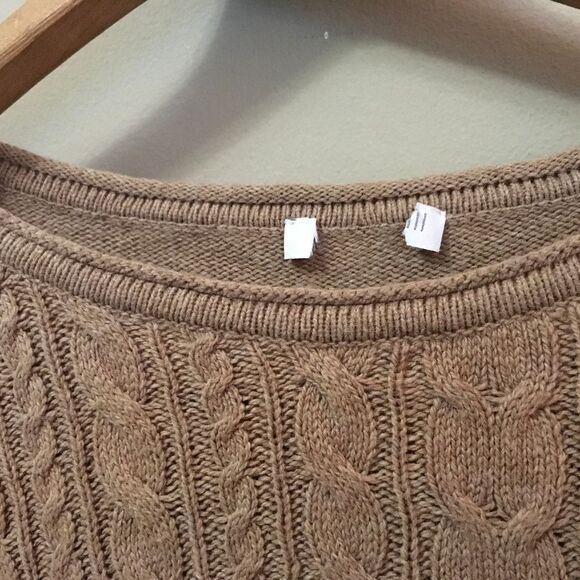 J. Jill Petite Asymmetrical Cable Pullover Sweater - Picture 7 of 7